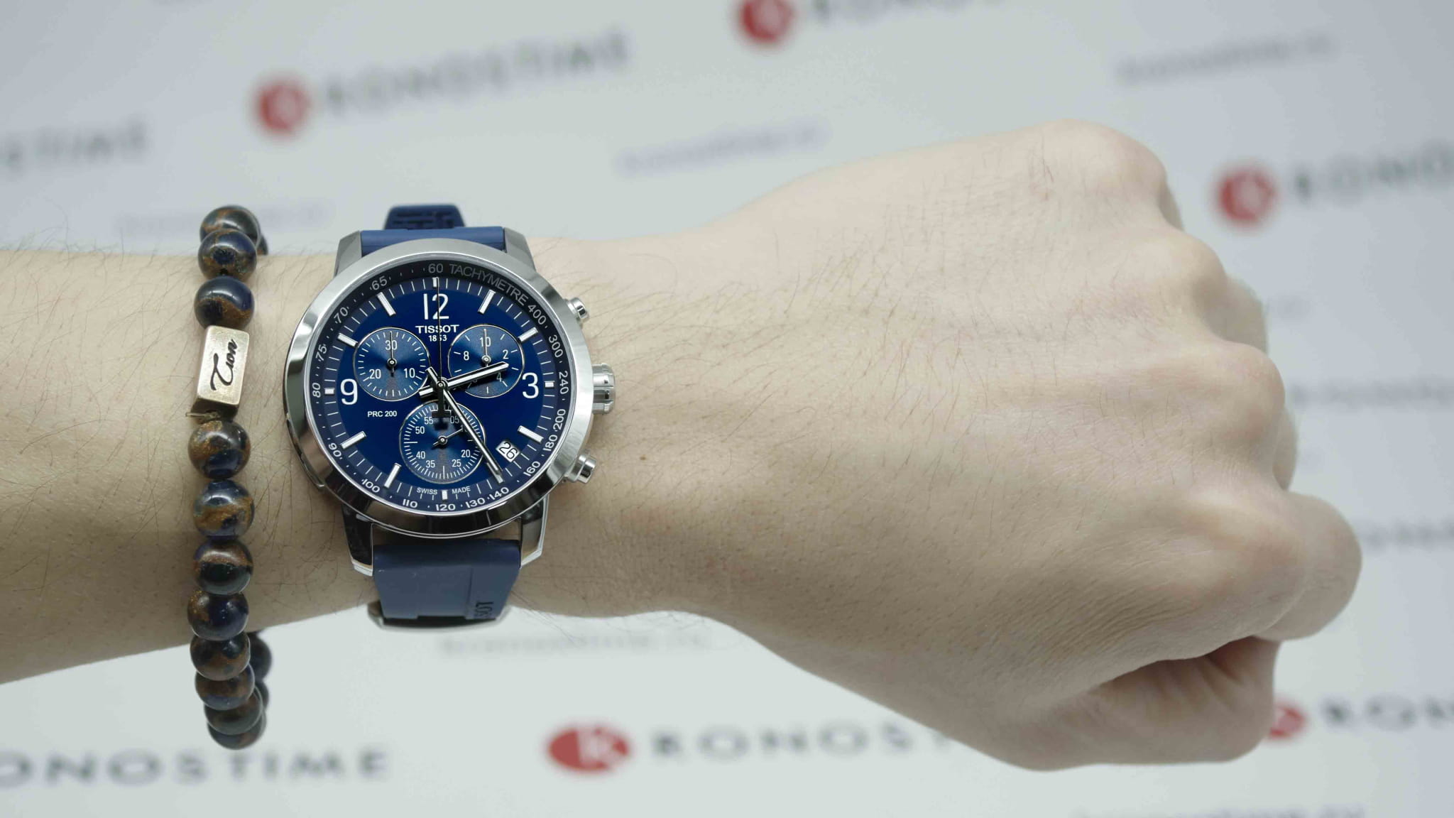 Tissot Tissot PRC 200 Chronograph T114.417.17.047.00 швейцария наручные мужские часы заводная головка с логотипом Tissot